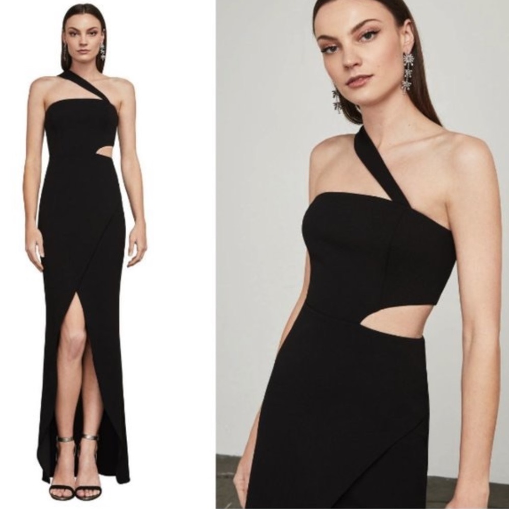 BCBGMAXAZRIA ACASIA ONE-SHOULDER GOWN